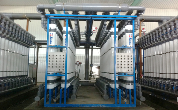 中空纖維膜產(chǎn)品設(shè)備:造紙行業(yè)亞海水淡化項目